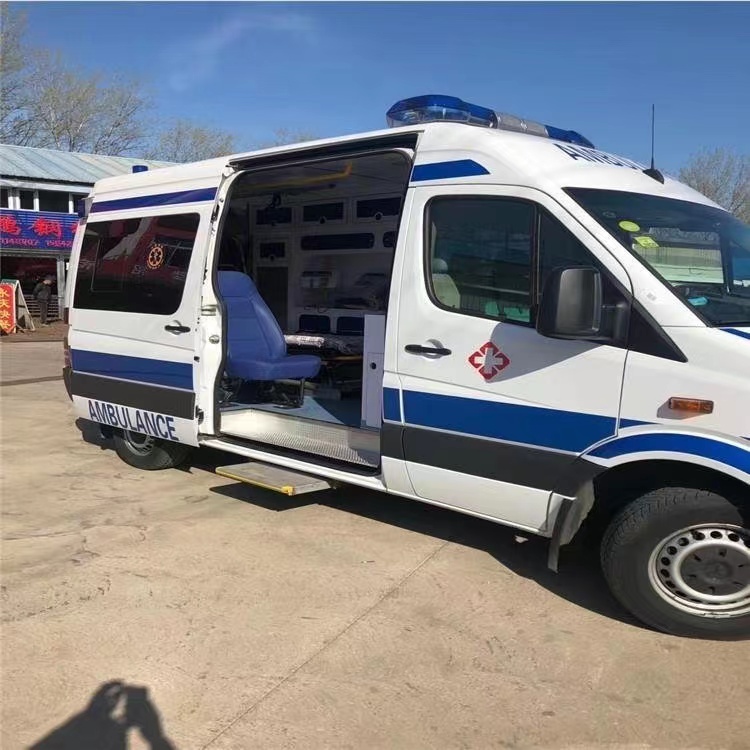 皇桐镇私人长途救护车出租转院回家